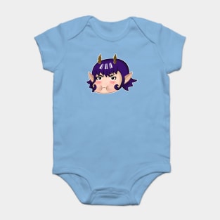 POUTING DEMON GIRL Baby Bodysuit